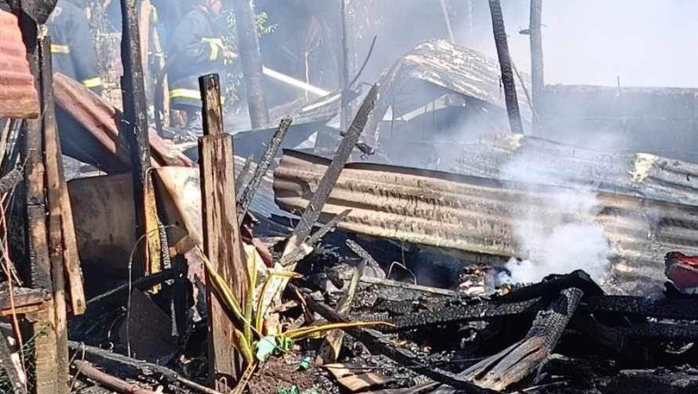46 pamilya sa Mati City, nawad-ag balay tungod sa sunog