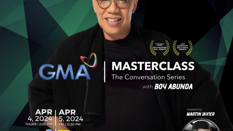 “GMA Masterclass: The Conversation Series” featuring Boy Abunda heads to Davao City, General Santos this April