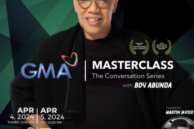 “GMA Masterclass: The Conversation Series” featuring Boy Abunda heads to Davao City, General Santos this April