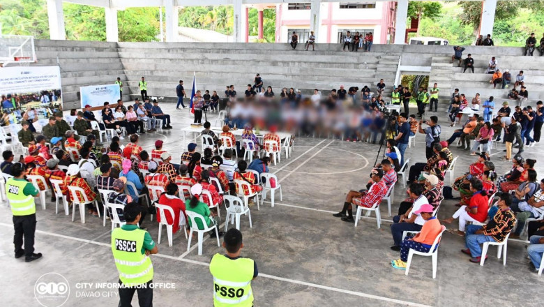 Paquibato tribe holds reconciliation rituals with former NPA rebels