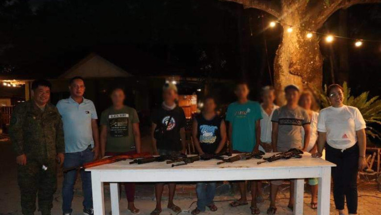 5 NPA rebels surrender  in Davao de Oro