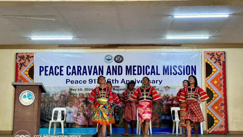 Dabawenyos benefit peace caravan, medical mission in Marilog District