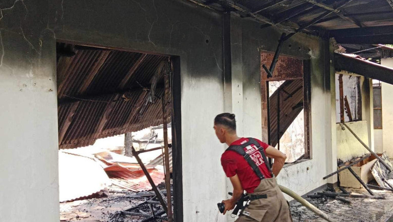 6 rooms ugdaw sa sunog sa compound sa USEP Mintal