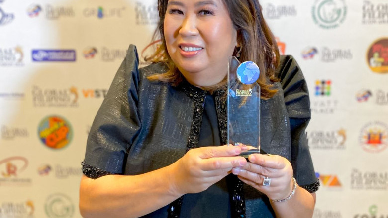 Jessica Soho honored at theGlobal Filipino Icon Awards