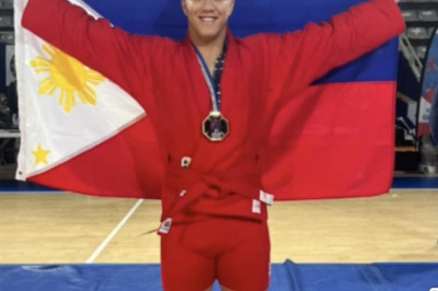 Davaoeono wins gold  in 2024 Grand Prix de Sambo de Paris