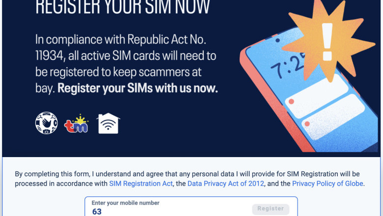 Globe warns vs fake SIM registration links, reminds customers to use official portal, GlobeOne app