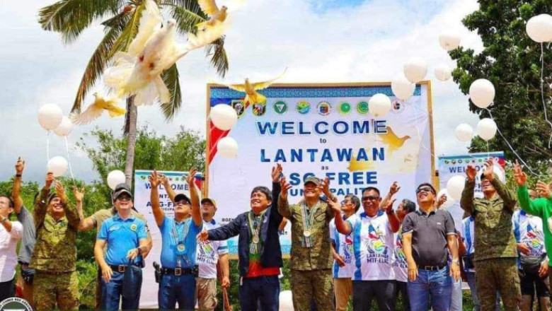 Lantawan  sa Basilan, gideklarang Abu Sayaff free na