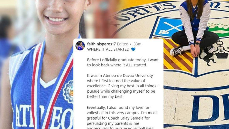 Blue-blooded forever: Davaoeno star spiker Faith Nisperos reflects on her Ateneo journey