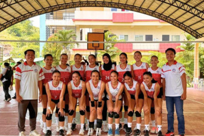 Holy Cross of Davao College Blazers dominating CEAP Mindanao Games 2024