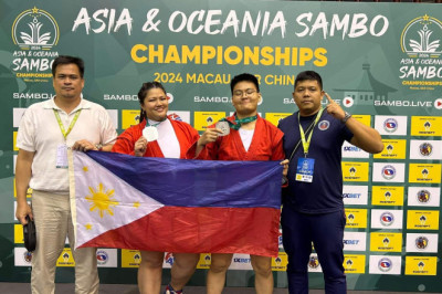 Pilipinas Sambo wins 2 silver medals in 2024 Asia-Oceania Sambo Championships