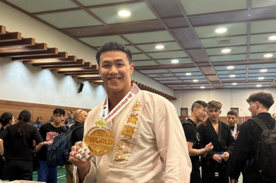 Davaoeño Sambo practitioner Chino Sy Tancontian wins gold at World Jiujitsu Championship in Japan