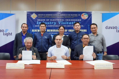 Davao Light and IIEE Davao strengthen partnership for professional development