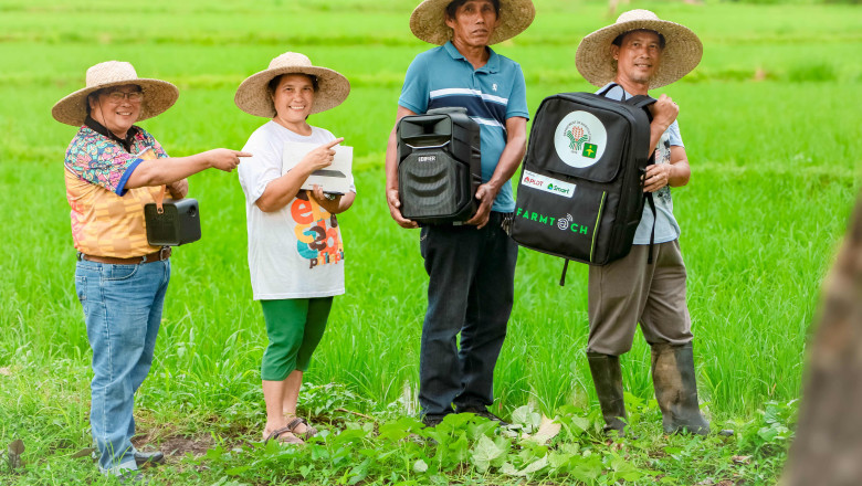 Farmer associations benefit from PLDT, Smart, and DA-ATI's FarmTech
