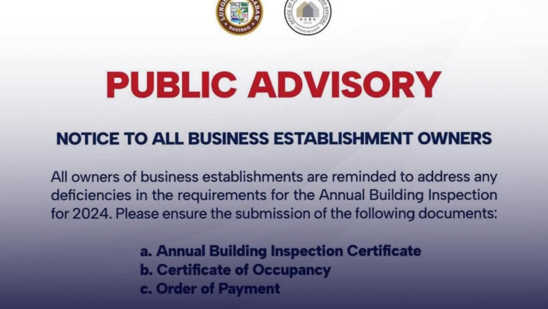 𝐎𝐂𝐁𝐎 urges  𝐛𝐮𝐢𝐥𝐝𝐢𝐧𝐠 𝐨𝐰𝐧𝐞𝐫𝐬 to  settle 𝐚𝐧𝐧𝐮𝐚𝐥 𝐢𝐧𝐬𝐩𝐞𝐜𝐭𝐢𝐨𝐧 𝐫𝐞𝐪𝐮𝐢𝐫𝐞𝐦𝐞𝐧𝐭𝐬