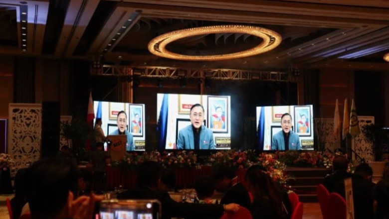 Bong Go honored as Public Service Hall of Fame awardee at the Golden Globe Annual Awards for Business and Filipino Achievers