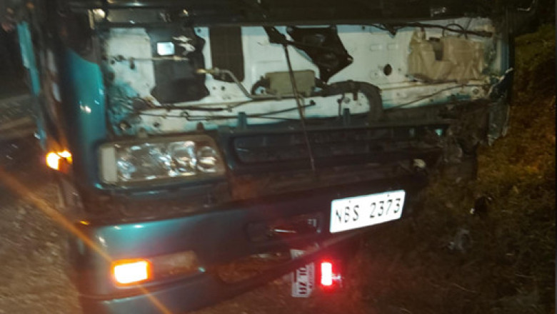 Motor nga nag-counter flow, drayber ug angkas patay