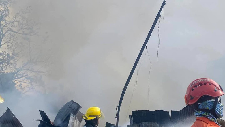 26 balay ugdaw sa sunog sa Toril; 2 angol