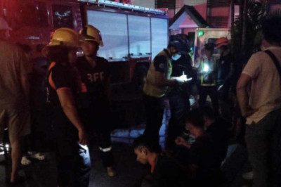 6 restaurant workers injured in Damosa fire