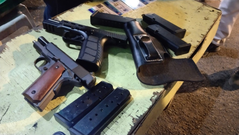 Mayor sa BARMM town, 3 security escorts niini arestado sa paghupot ug armas