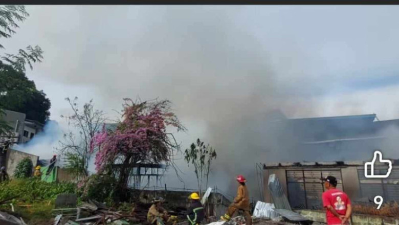 Kantidad P1-M damyos sa sunog sa Malvar; 2 balay ugdaw