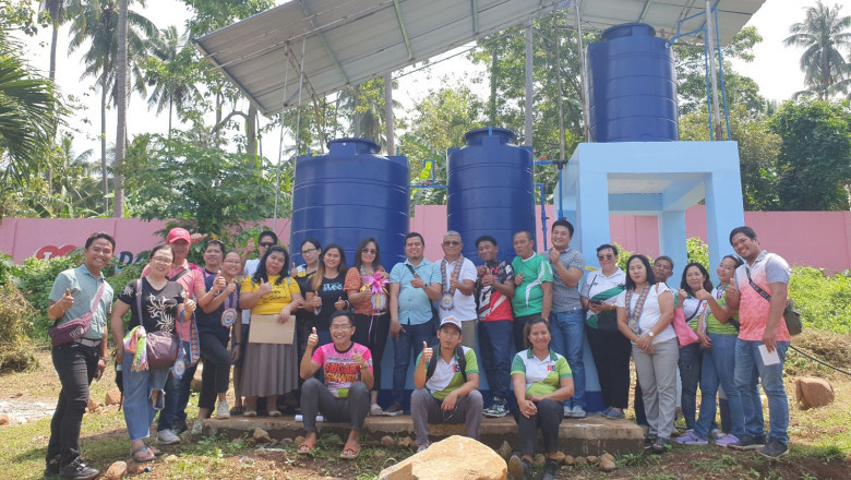 NGO Provides Clean Water to Selected Barangays in Santa Cruz, Davao del Sur