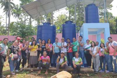 NGO Provides Clean Water to Selected Barangays in Santa Cruz, Davao del Sur