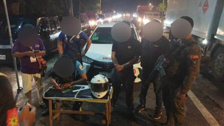 P340K shabu seized  from a taxi passenger at checkpoint