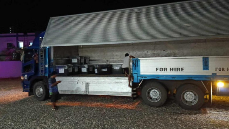 Election Equipment Arrives in Mati City Ahead of Davao Oriental Polls