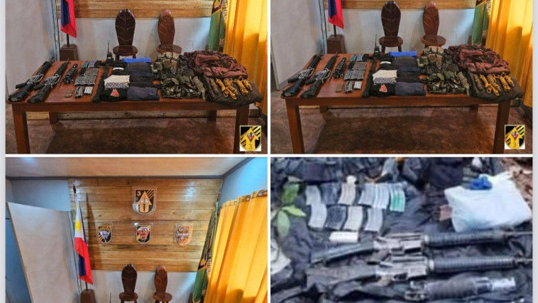 EastMinCom’s  4th ID recovers firearms, personal belongings following an encounter in Surigao del Sur