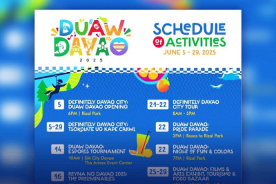 Duaw Davao's activities set