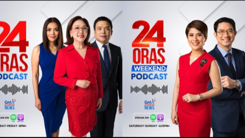 “24 Oras Podcast” #1 in News, #2 Overall on Apple PH Podcasts