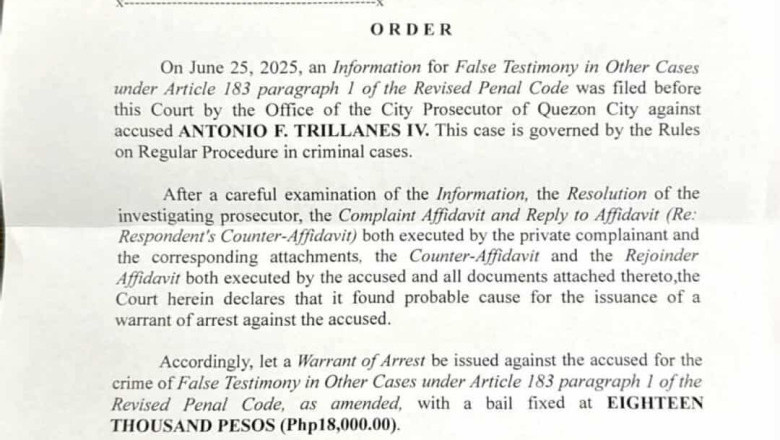 Trillanes posts bail after  surrender in perjury case