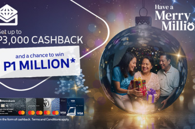 Metrobank’s 'Have a Merry Million' promo is back! Level up your Christmas shopping and get closer to winning PHP 1 million with every swipe