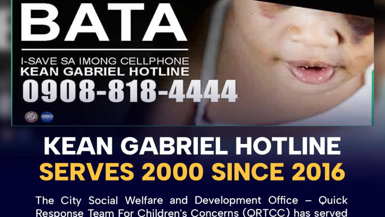 Davao City's Kean Gabriel Hotline serves 2000 clients since 2016
