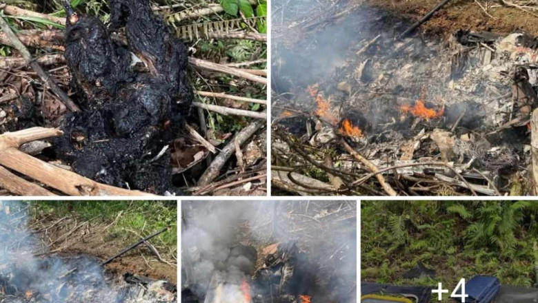 Super Huey Aircraft crashes in Agusan del Sur