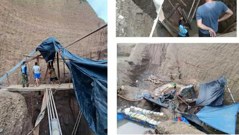 3 katao nga nangita'g bulawan, patay sa landslide sa Malalag, Davao del Sur