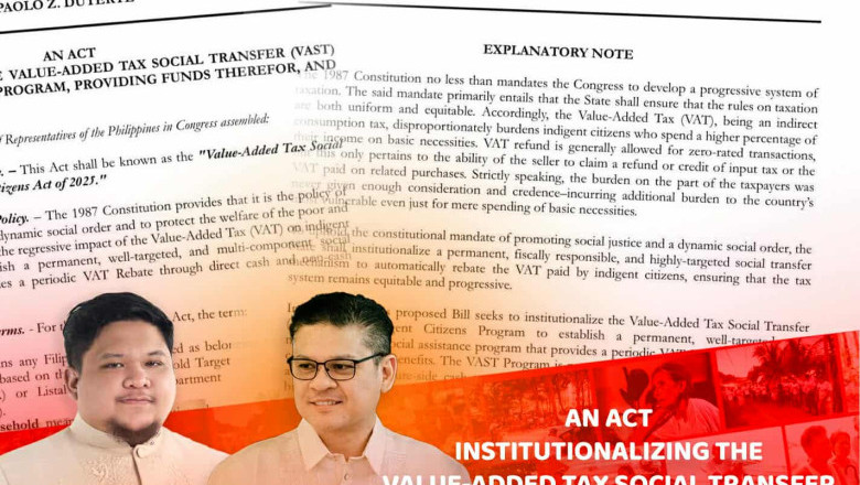 Duterte lawmakers  propose 𝐕𝐀𝐓 𝐒𝐨𝐜𝐢𝐚𝐥 𝐓𝐫𝐚𝐧𝐬f𝐞𝐫 𝐏𝐫𝐨𝐠𝐫𝐚𝐦 𝐭𝐨 𝐬𝐮𝐩𝐩𝐨𝐫𝐭 𝐢𝐧𝐝𝐢𝐠𝐞𝐧𝐭 𝐜𝐢𝐭𝐢z𝐞𝐧𝐬