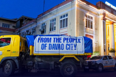 Davao City sends aid to quake-hit Davao Oriental, Cebu