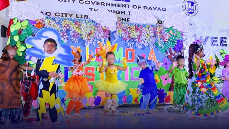 Davao City Daycare students bring beloved characters to life in National Book Week parade
