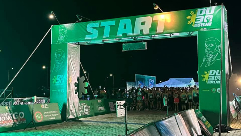 5K runners surge through Davao City in “Run for Du30”