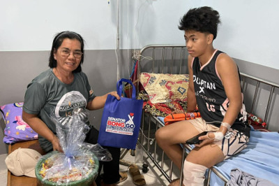 Sen. Bong Go aids grenade explosion victims in North Cotabato, calls for justice for the victims