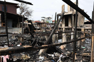 Senator Bong Go calls for sustained support for affected residents as team aids fire victims in Davao City