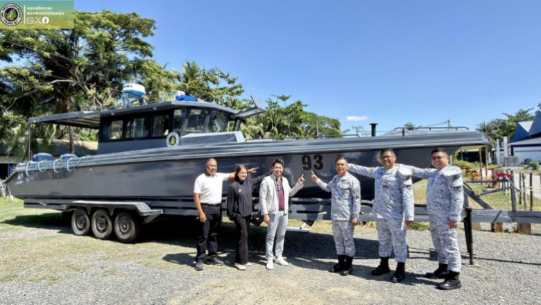 NFEM receives donated a speedboat, bolstering maritime. Security operations
