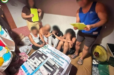 4 arrested as PDEA, NBI, Police bust drug den in Davao City