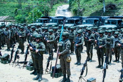 Army deploys 342 more troops to boost BARMM election security
