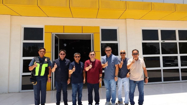 Bong Go joins blessing of new gymnasium equipment in Lupon, Davao Oriental; pushes grassroots sports development