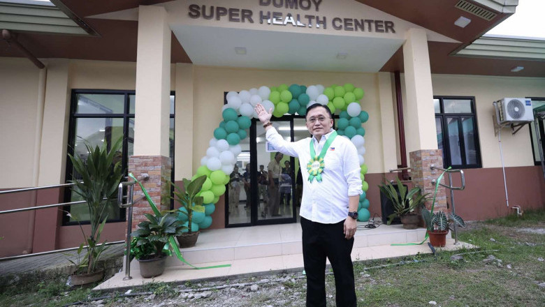 Bong Go personally attends blessing and turnover of Super Health Center in Brgy. Dumoy, Davao City; reaffirms commitment to accessible healthcare
