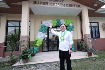 Bong Go personally attends blessing and turnover of Super Health Center in Brgy. Dumoy, Davao City; reaffirms commitment to accessible healthcare